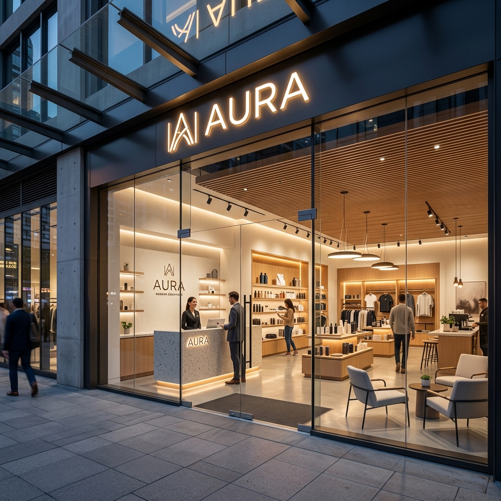 Modern Franchise Outlet